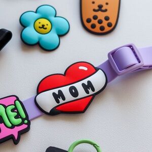 Jibbitz Jiby Dog Crew Mom Tattoo Dog Charm